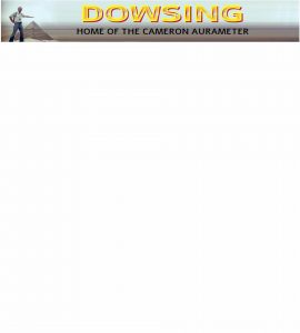 Dowsing banner